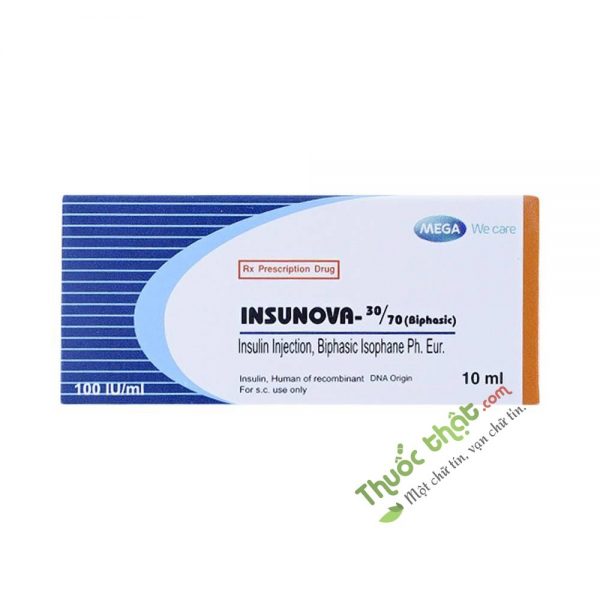 Insunova 30/70 100IU/1ml Inj.10ml