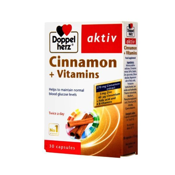 Cinnamon Hộp 30 Viên- Hỗ Trợ Điều Trị Bệnh Tiểu Đường