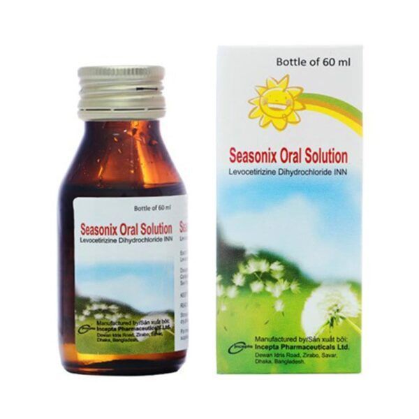 Seasonix Oral Solution Incepta 60ml - Điều Trị Viêm Mũi Dị Ứng