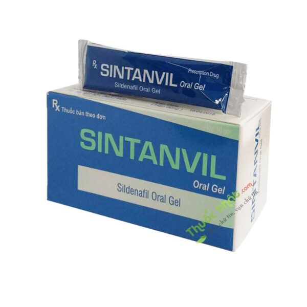 Sintanvil Hộp 10 Gói - Điều Trị Rối Loạn Cương Dương