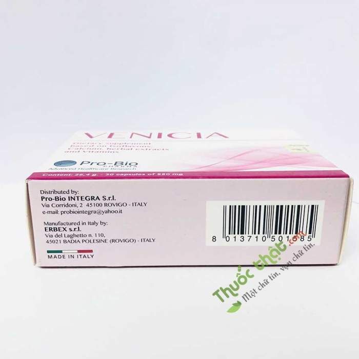Venicia Hộp 30 Viên - Cân Bằng Nội Tiết Tố Nữ