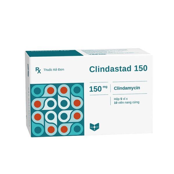 Clindastad 150 Hộp 50 Viên - Phòng Ngừa Viêm Màng Trong Tim