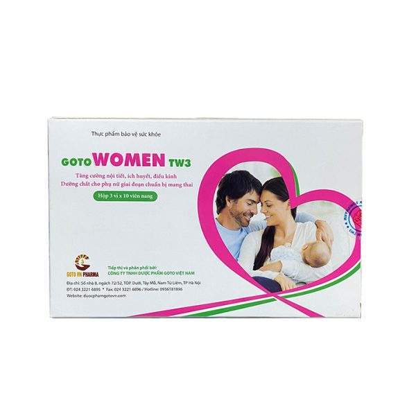 Thuốc GotoWomen TW3 - Tăng cường nội tiết nữ