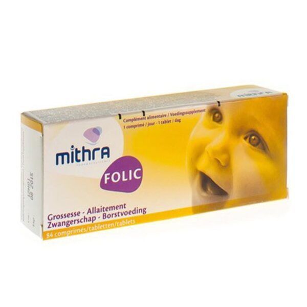 Mithra Folic Hộp 74 Viên - Bổ Sung Acid Folic