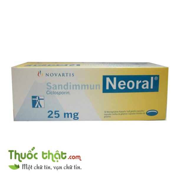 SANDIMMUN NEORAL 25MG