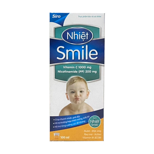 Siro nhiệt Smile chai 100ml