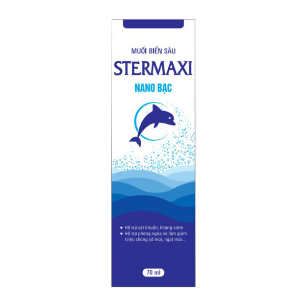 Muối biển sâu Stermaxi nano bạc chai xịt 70ml