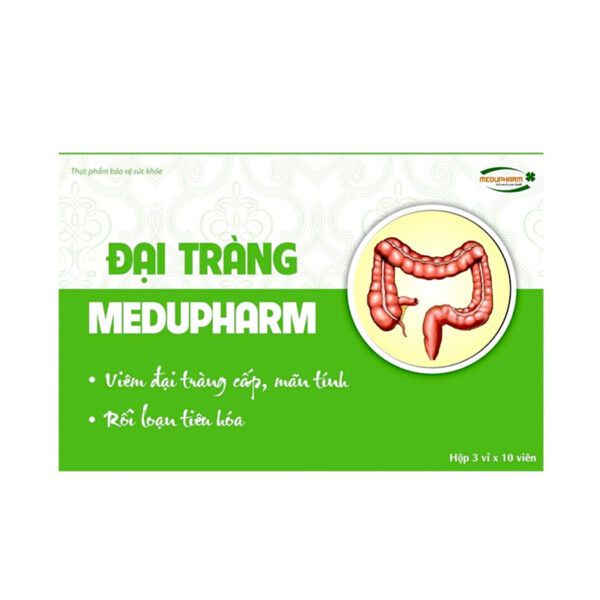 Đại tràng Medupharm Hộp 30 viên - Bảo Vệ Đại Tràng