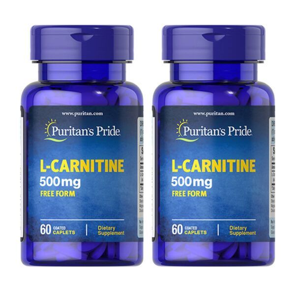 L-Carnitine 500mg Lọ 60 Viên - Viên Uống Hỗ Trợ Giảm Cân