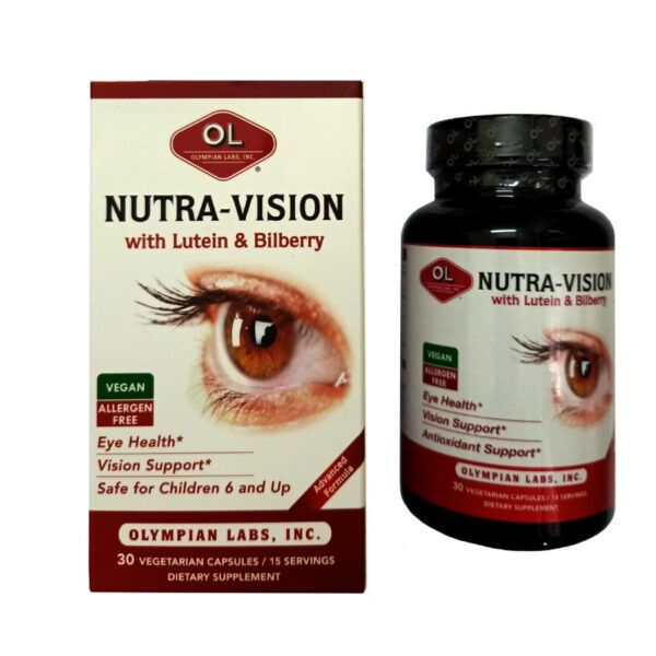 Nutra Vision Lọ 30 Viên - Giúp Đôi Mắt Khỏe Mạnh