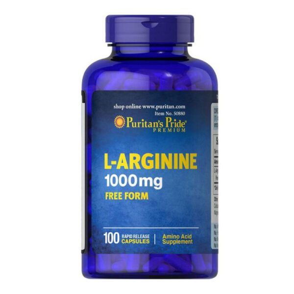 L-Arginine 1000mg Lọ 100 Viên - Tăng Cường Thải Độc Gan