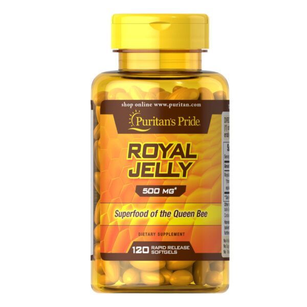 Royal Jelly 500mg Lọ 120 viên - Sữa Ong Chúa Chống Lão Hóa