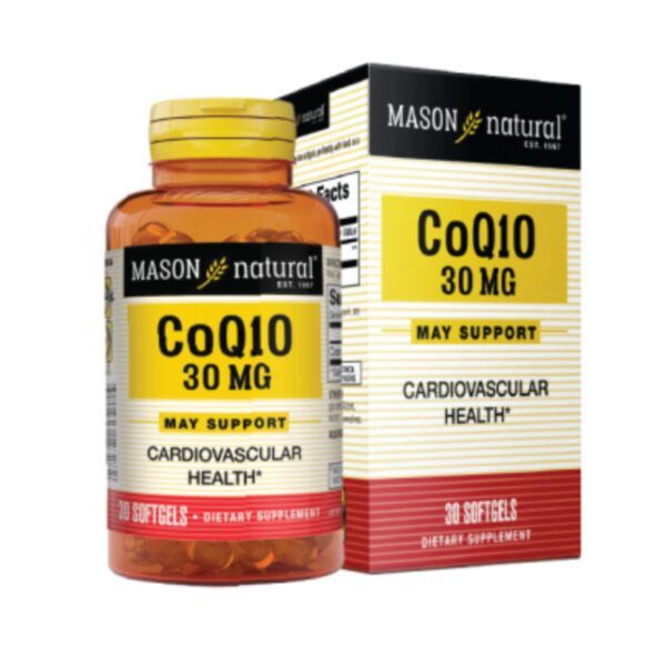 COQ10 30mg Hộp 30 viên – Hỗ Trợ Tăng Cường Sức Khỏe Tim Mạch