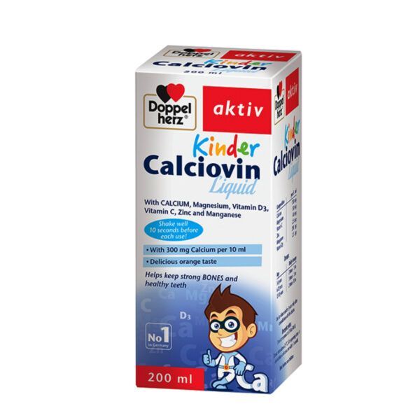 Kinder Calciovin Liquid Chai 200ml - Xương Chắc Khoẻ