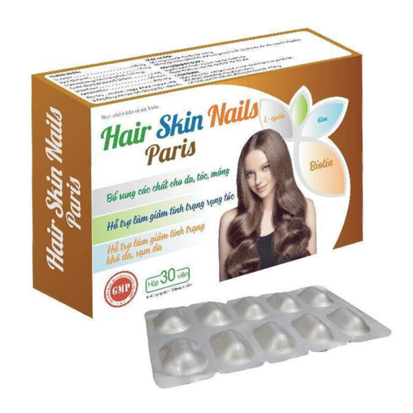 Hair Skin Nails Paris hộp 30 viên