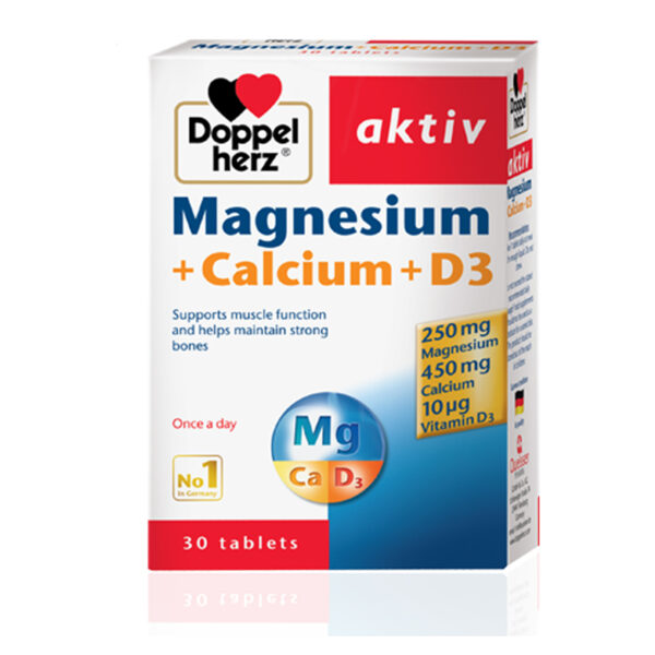 MAGNESIUM + CALCIUM + D3 hộp 30 viên