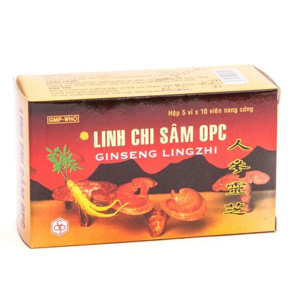 Linh chi sâm OPC hộp 50 viên