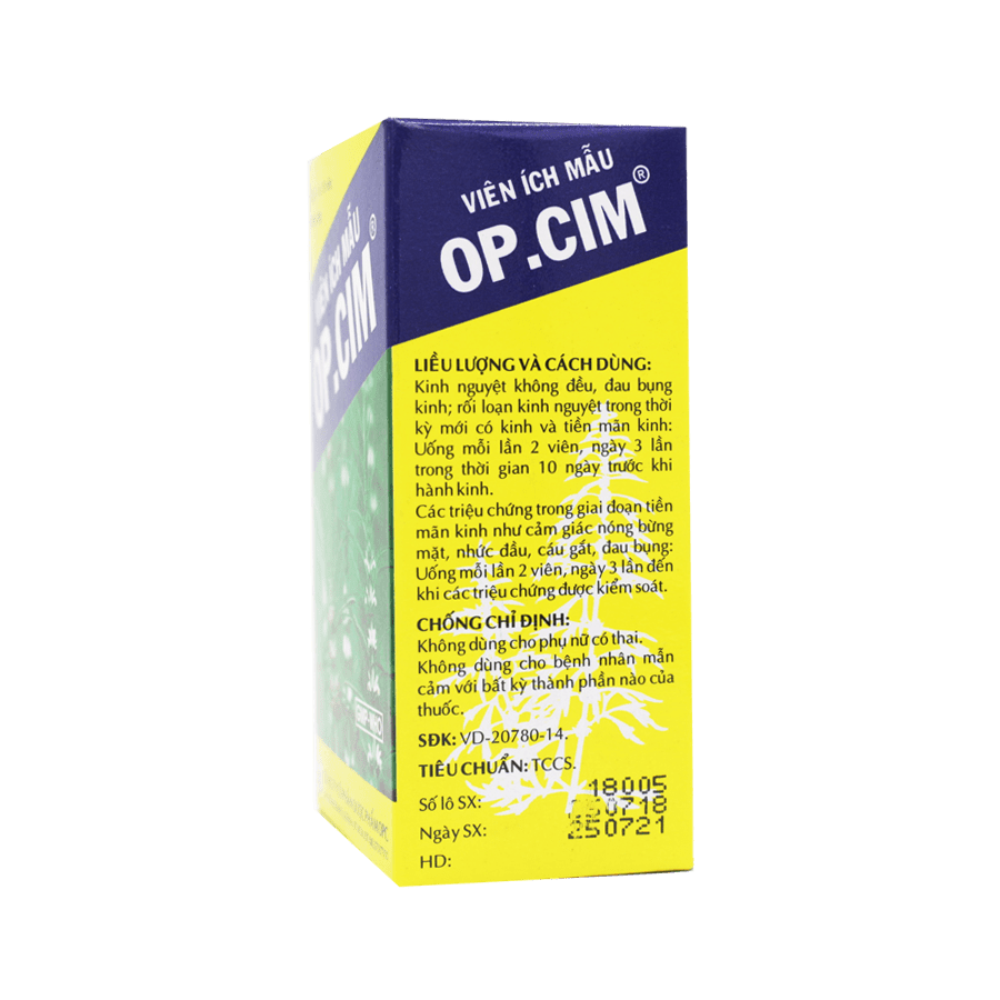 OP CIM - Thành phần