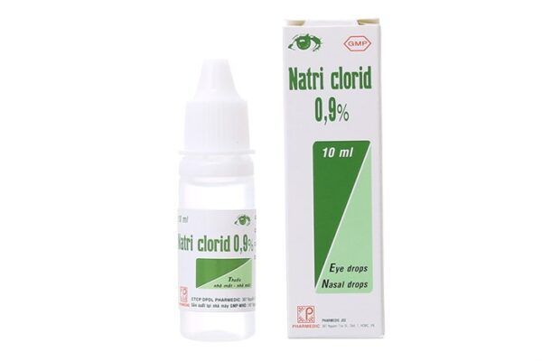 Thuốc nhỏ mắt NATRI CLORID 0,9%