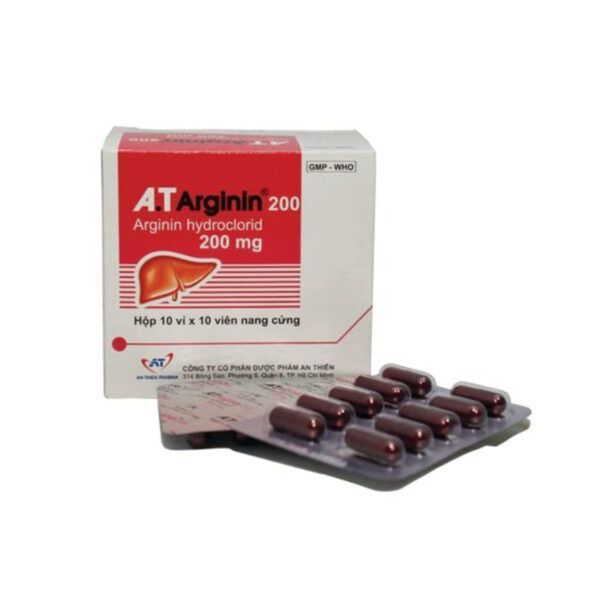 A.T Arginin hộp 30 viên