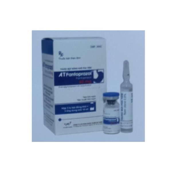 A.T Pantoprazol hộp 3 lọ + 3 ống 10ml