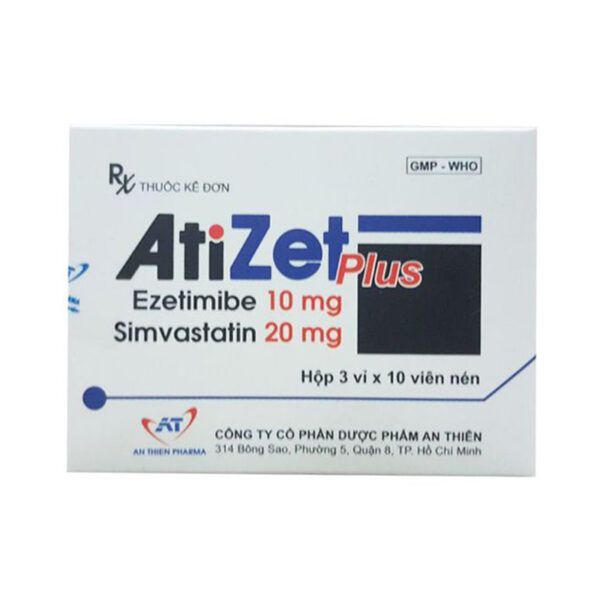 Atizet Plus Hộp 30 Viên