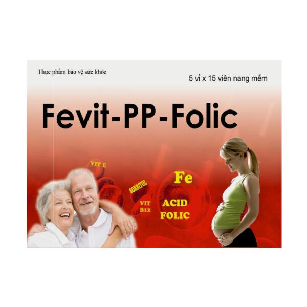 Fevit PP Folic Hộp 75 Viên