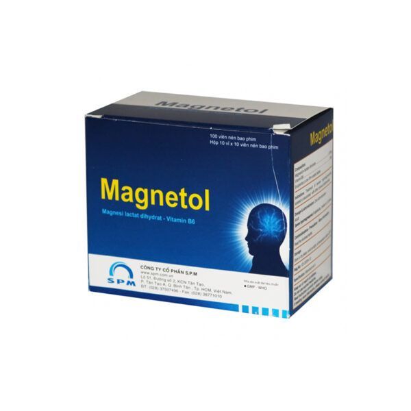 Magnetol Hộp 100 Viên