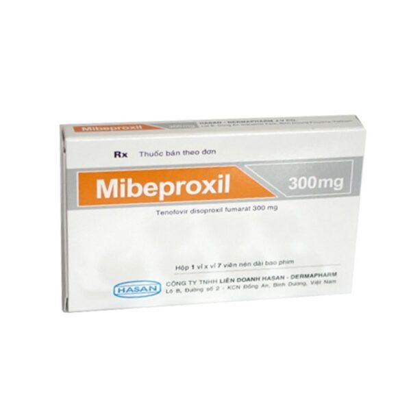 Mibeproxil hộp 7 viên