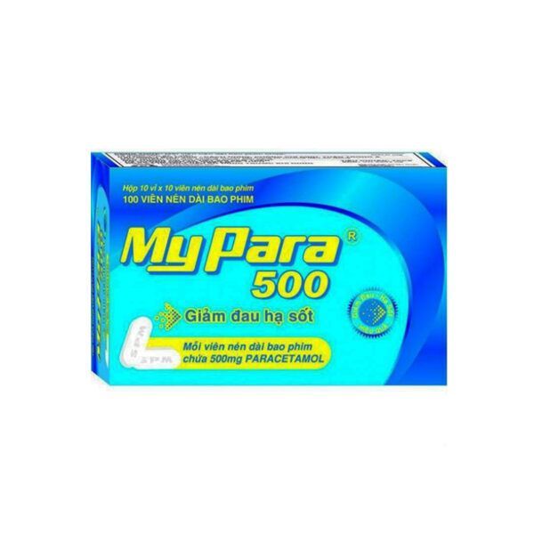 Mypara 500mg Hộp 100 Viên