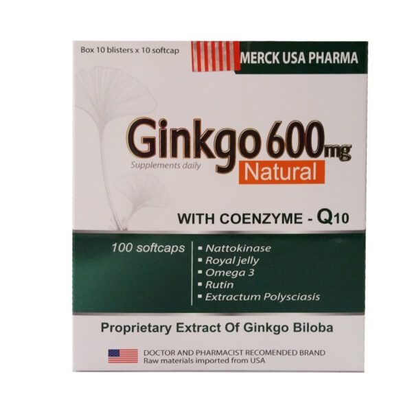 Ginkgo 600Mg Natural