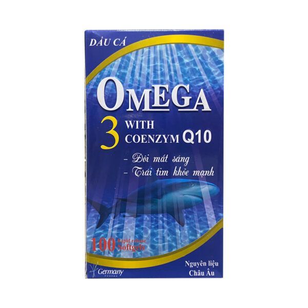 Omega 3 with Coenzym Q10 hộp 100 viên