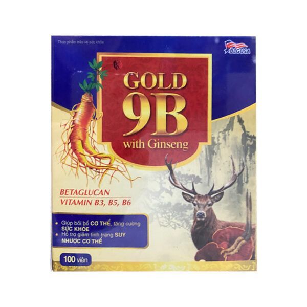 Gold 9B with Ginseng hộp 100 viên