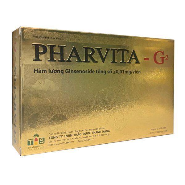 Pharvita-G2 hộp 30 viên