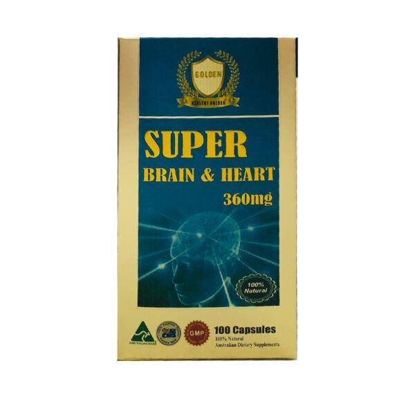 Super Brain & Heart Hộp 100 Viên - Tăng Cường Tuần Hoàn Não