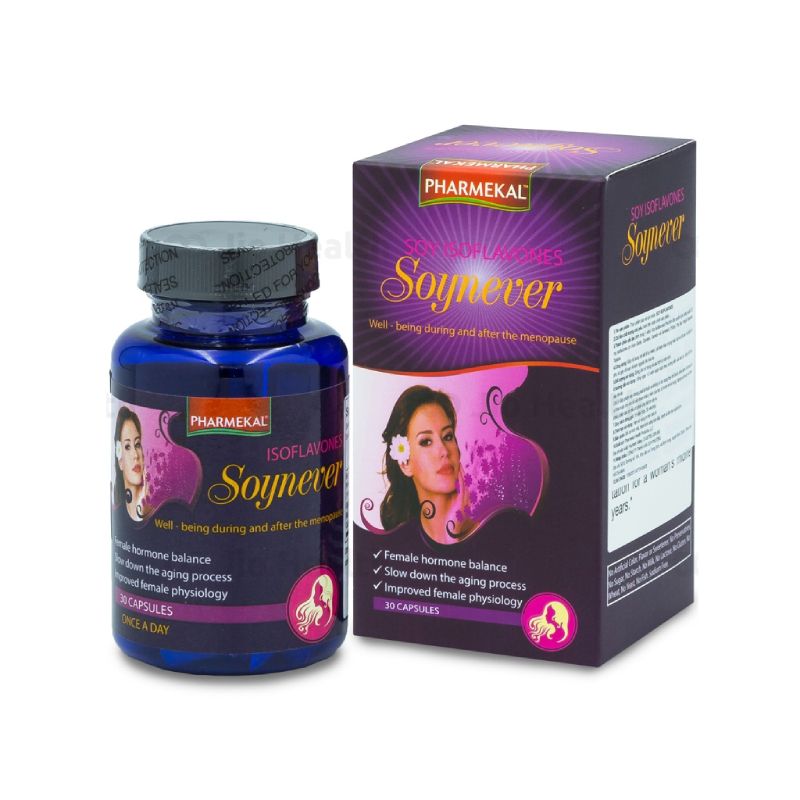 Pharmekal Soynever Lọ 30 Viên - Cân Bằng Hormone Sinh Dục Nữ