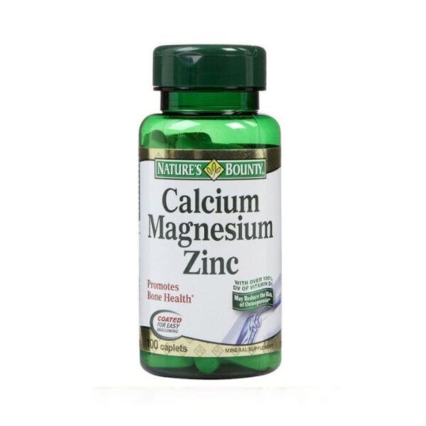 Calcium Magnesium ZinC Lọ 100 Viên - Hỗ Trợ Xương, Khớp