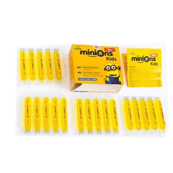 Minions Kid Hộp 20 Ống - Bổ Sung Vitamin, Khoáng Chất