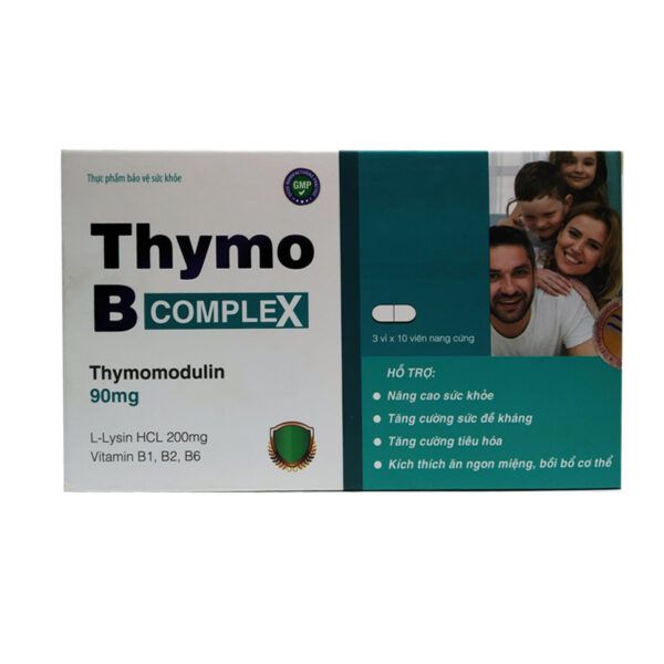 Thymo B CompleX Hộp 30 Viên - Tăng Cường Sức Đề Kháng