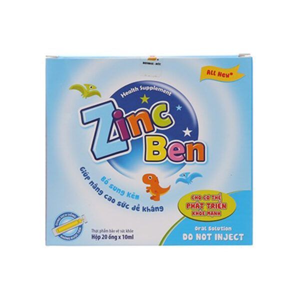 Zinc Ben Hộp 20 Ống