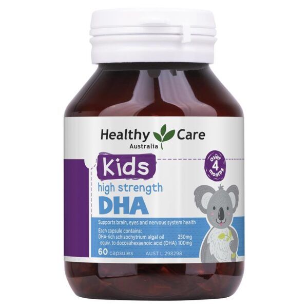 Kids High Streng DHA Lọ 60 Viên - Bổ Sung DHA Cho Bé