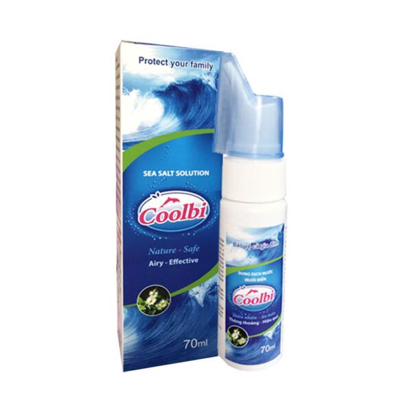 Dung Dịch Nước Muối Biển Coolbi Chai 70ml