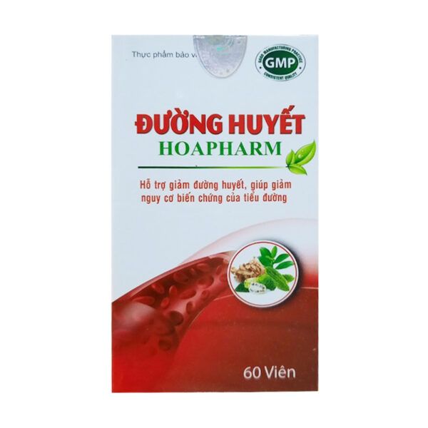 Đường Huyết HoaPharm Hộp 60 Viên