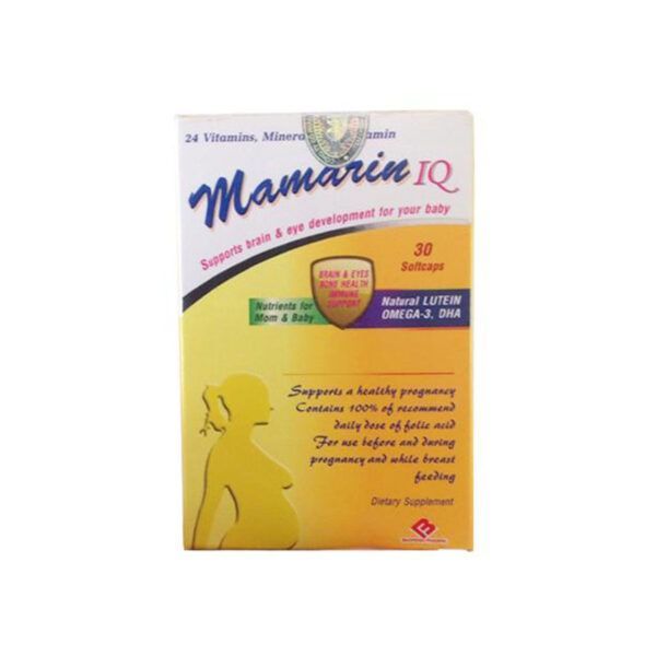 Mamarin IQ Lọ 30 Viên - Bổ Sung Vitamin Và Khoáng Chất