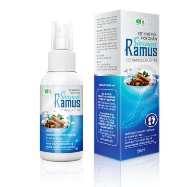 Ramus Lọ 50ml - Xịt Khử Mùi Hôi Chân