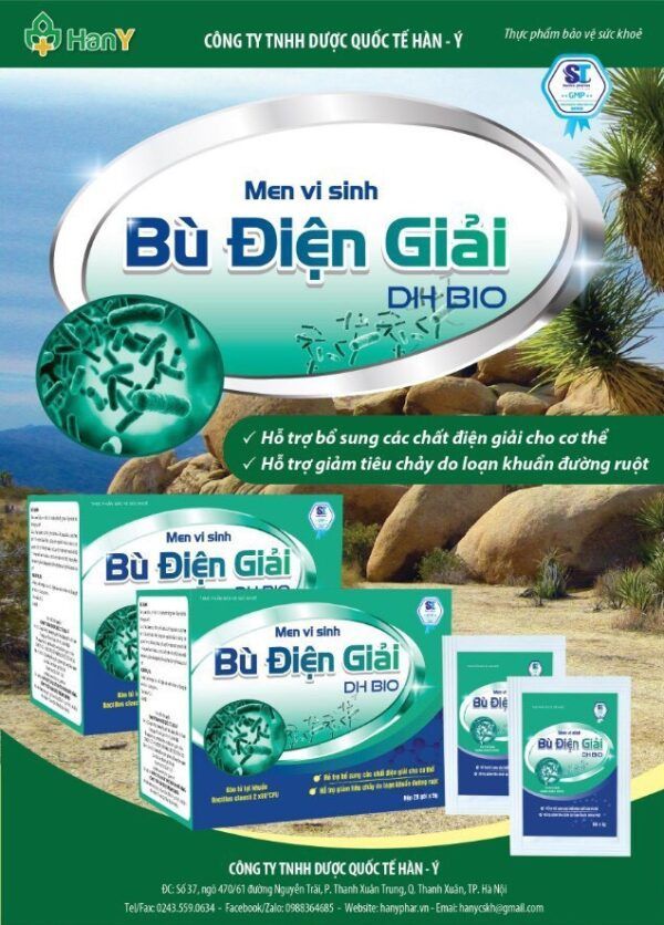 Men Vi Sinh Bù Điện Giải - DH BIO