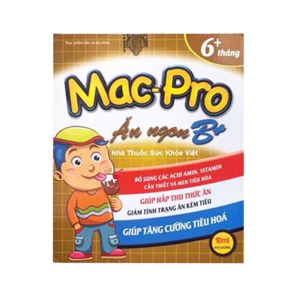 Mac Pro Ăn Ngon Hộp 20 Ống - Bổ Sung Vitamin Và Khoáng Chất