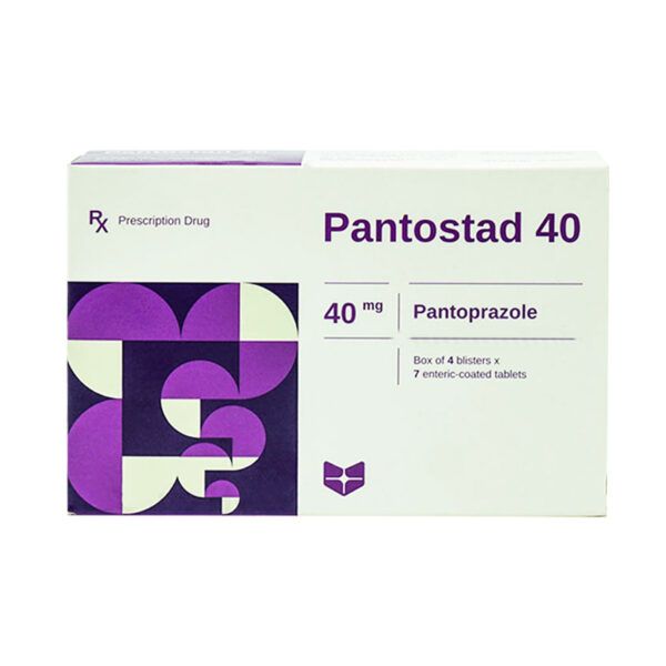 Pantostad 40 Hộp 28 Viên - Điều Trị Trào Ngược Dạ Dày