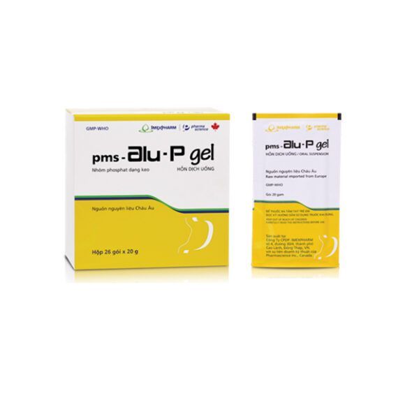 Alu - P Gel Hộp 26 Gói - Trị Viêm Dạ Dày Cấp Và Mãn Tính