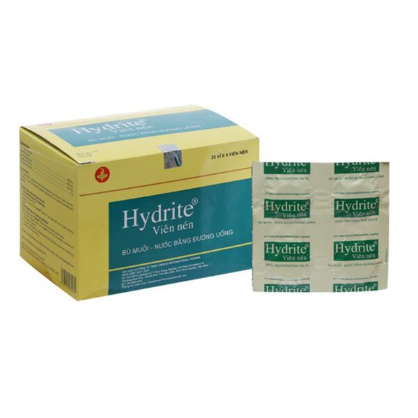 Hydrite Tablet Hộp 100 Viên - Bồi Hoàn Nước, Chất Điện Giải